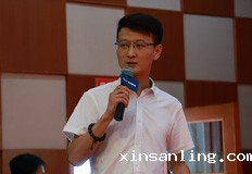 北京快鱼电子股份公司新疆办事处经理刘海广分享“全球音频处理专家—在聆听中改变世界”