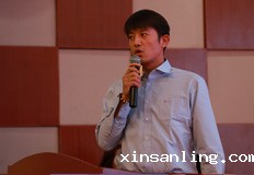 杭州海康威视数字技术股份有限公司产品经理朱磊分享“致力于成为公共安全领域领先的整体解决方案提供商”